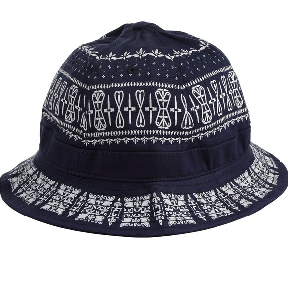 RARE Crooks & Castles Native Bucket Hat! Worn By Beyonce "Feelin Myself" Video! - Picture 2 of 14